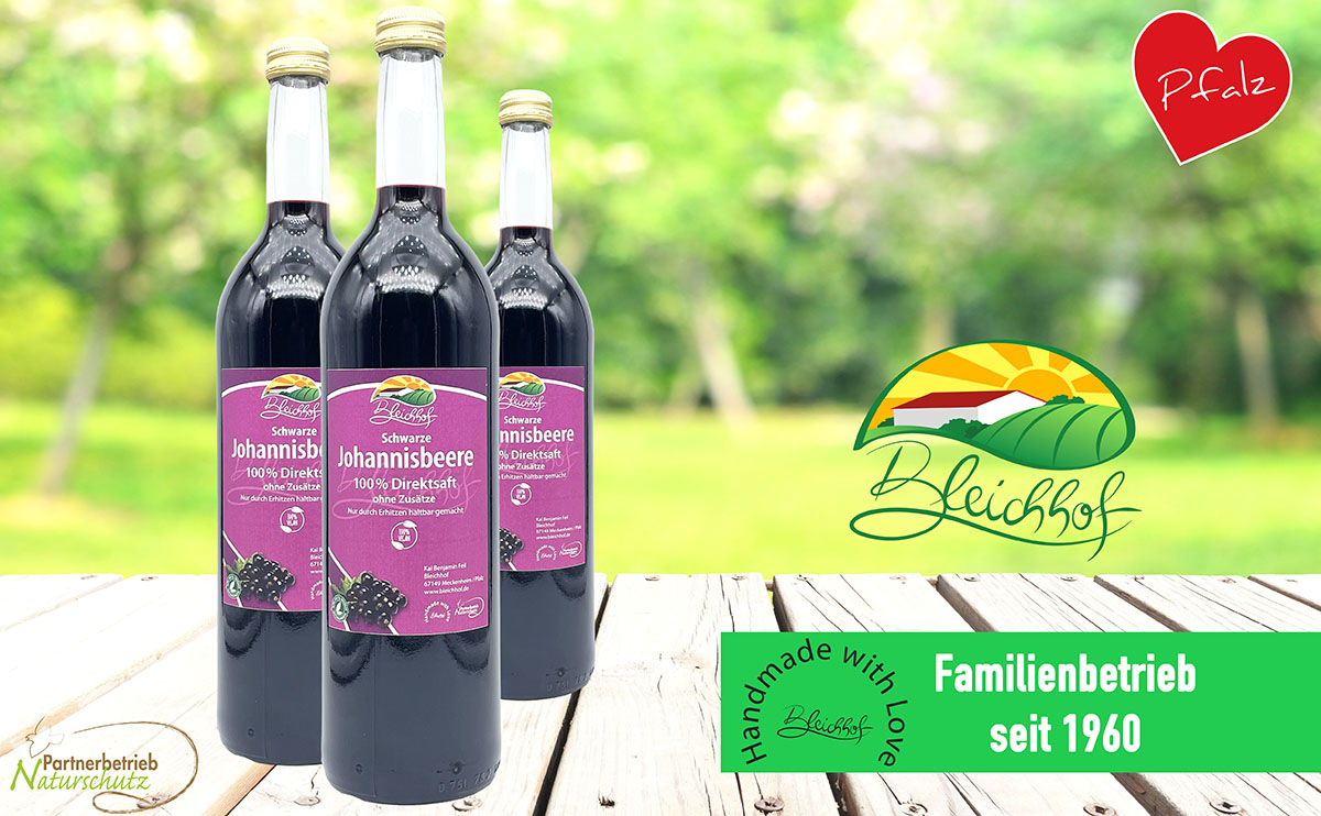 Bleichhof Johannisbeersaft (3x 0,72l)