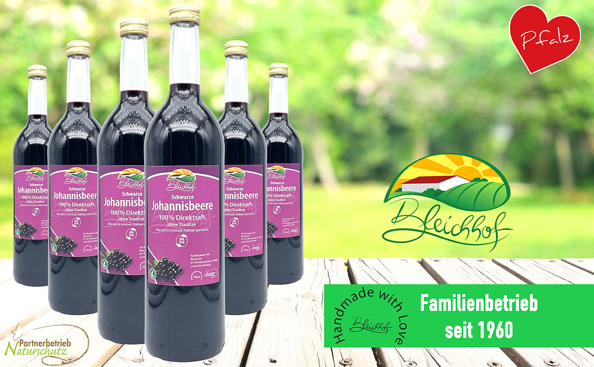 Bleichhof Johannisbeersaft (6x 0,72l)